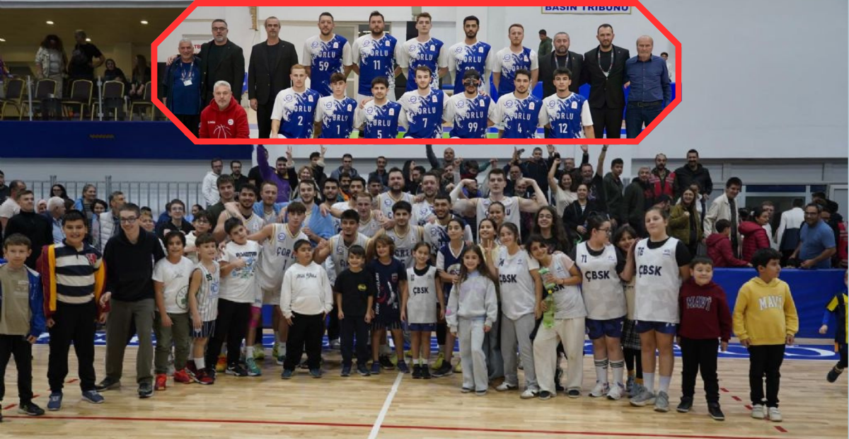 Çorlu’da Nefesler Tutuldu: ÇBSK Uzatmada Zaferi Kopardı