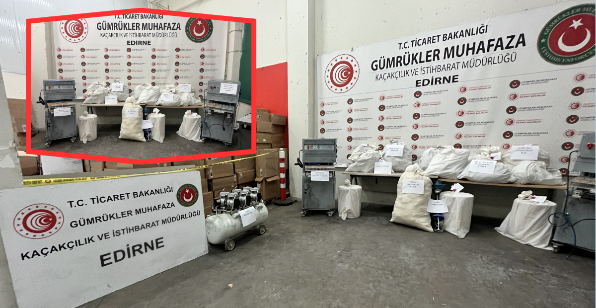 Edirne’de Zehir Operasyonu: Kapıkule’de Başladı, Kırklareli’ne Uzanan Şebeke Çökertildi