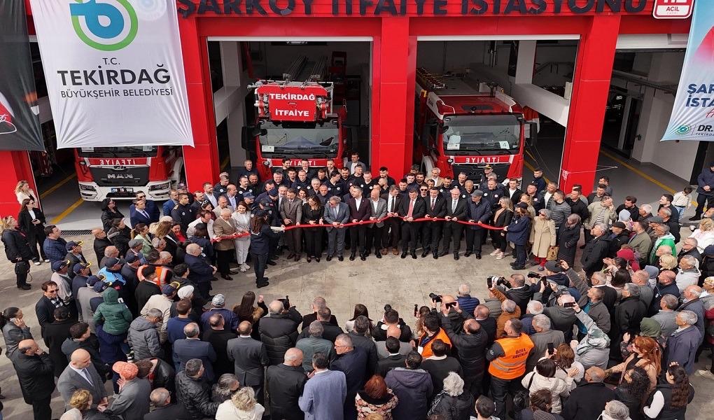 Şarköy’e Modern İtfaiye İstasyonu: Afetlere Karşı Güçlü Adım