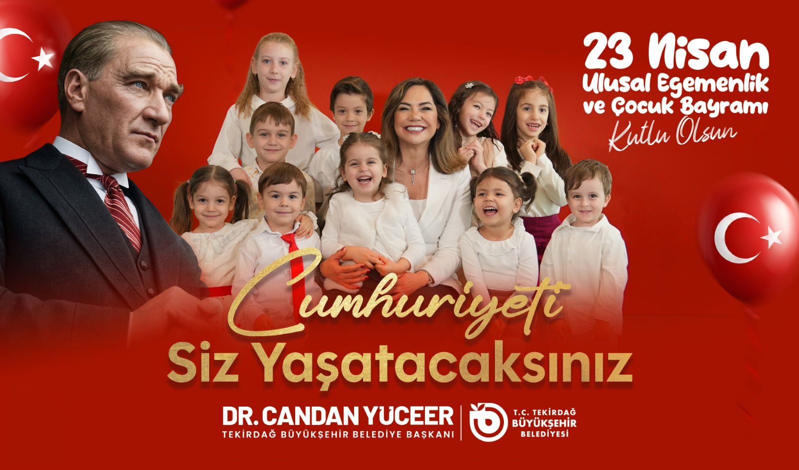 Candan Yüceer’den 23 Nisan Mesajı